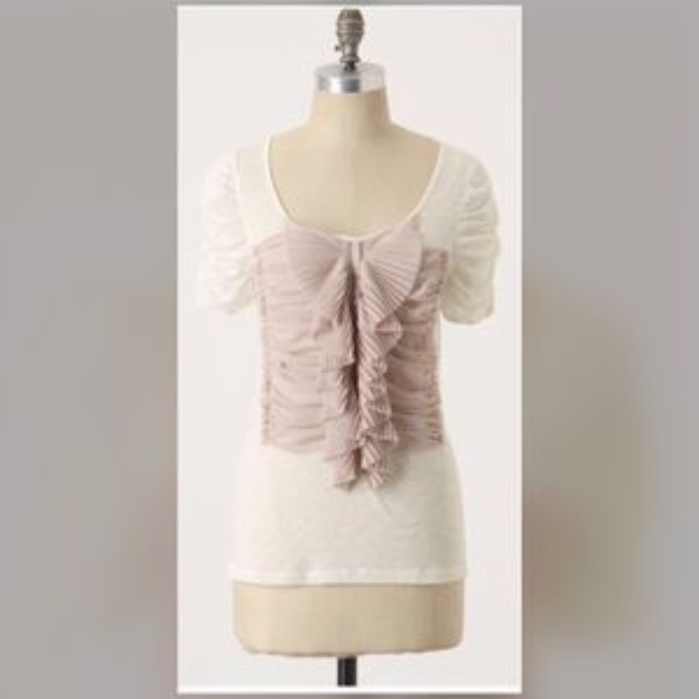 ANTHROPOLOGIE by DELETA 'Once & Always' T-shirt